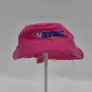 Barbie Doll Pink NSYNC Bucket Hat Fashion Accessory By Mattel
